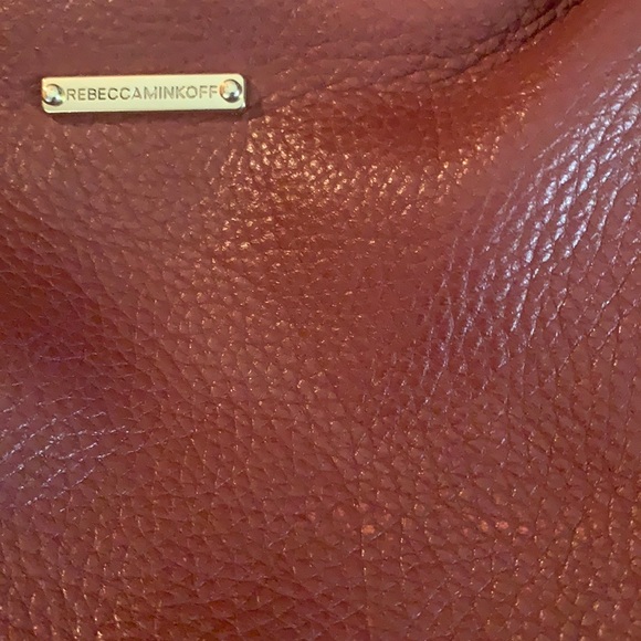 Rebecca Minkoff zippered crossbody slight wear on bottom sides but in good cond - Picture 3 of 7